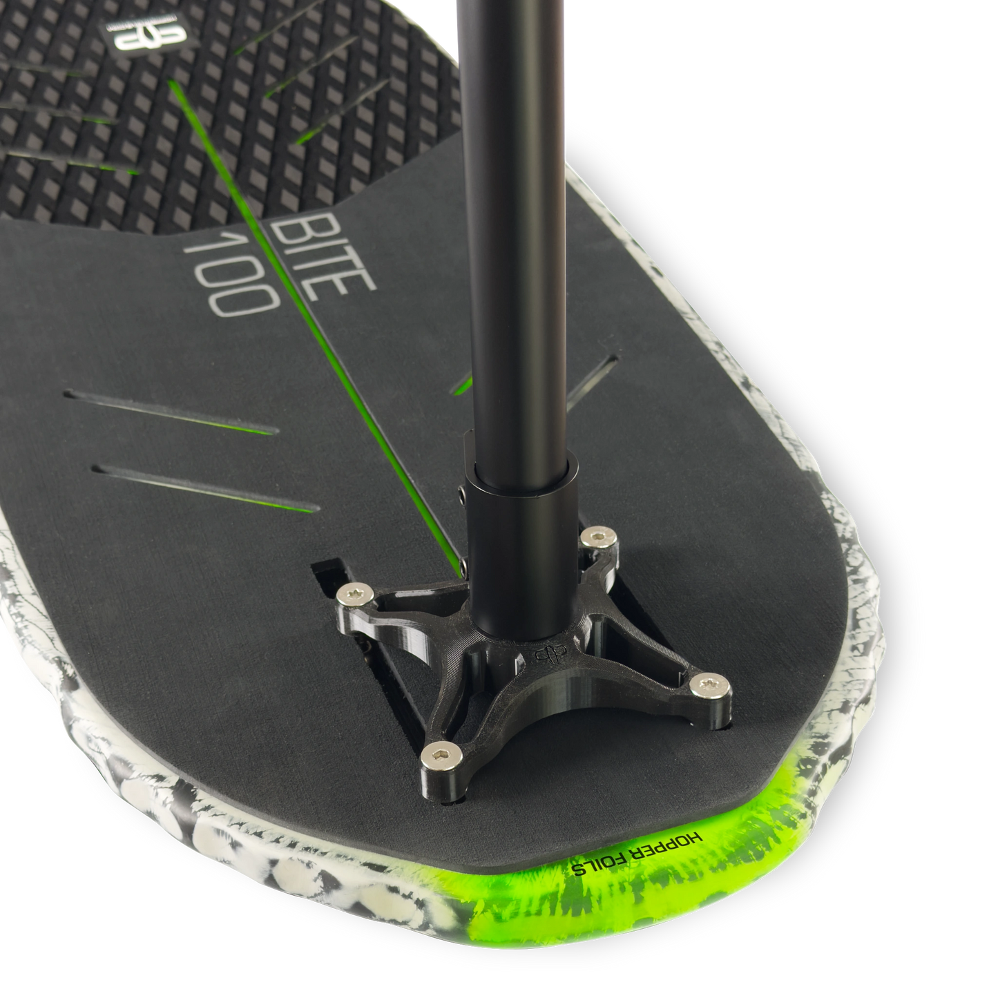 Pumpfoil Board Bite 100 with Scoot Handle Bar | Carbon Pumpfoil Board for Dockstarts