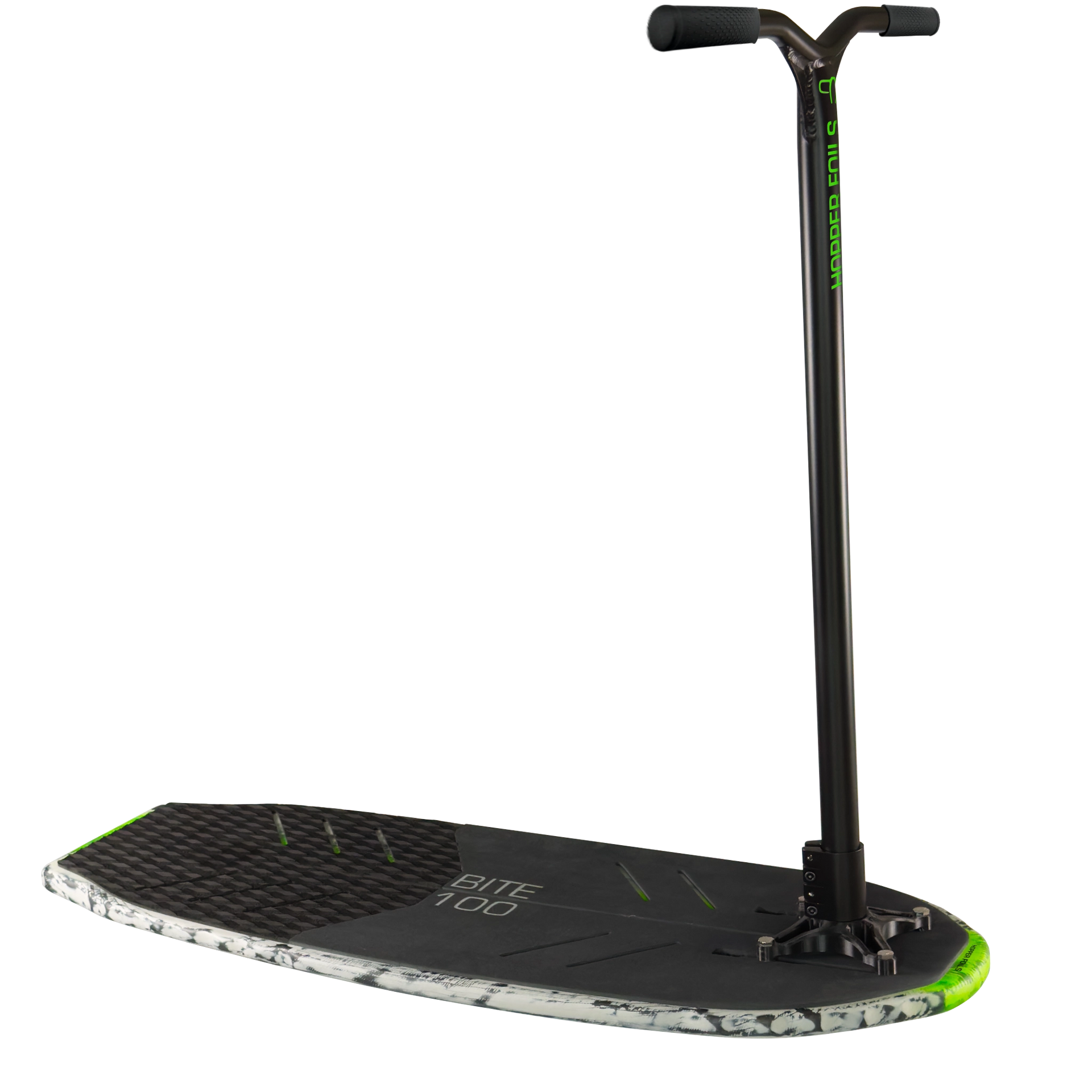 Pumpfoil Board Bite 100 with Scoot Handle Bar | Carbon Pumpfoil Board for Dockstarts