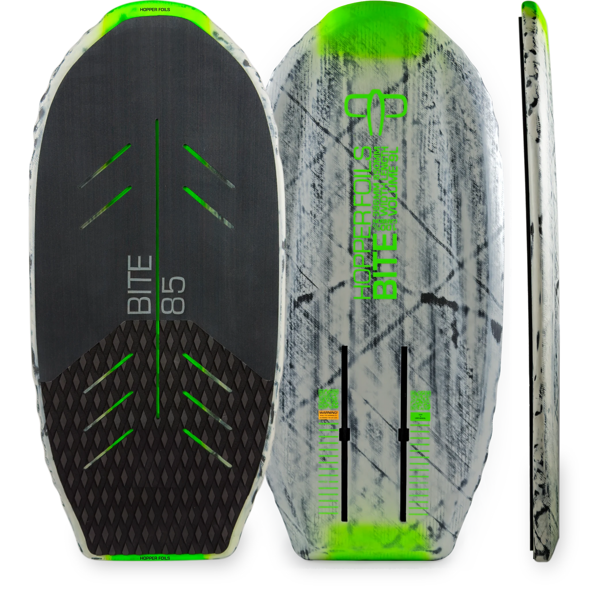 Pumpfoil Board Bite 85 | Full Carbon Board for Advanced Pumpfoiling