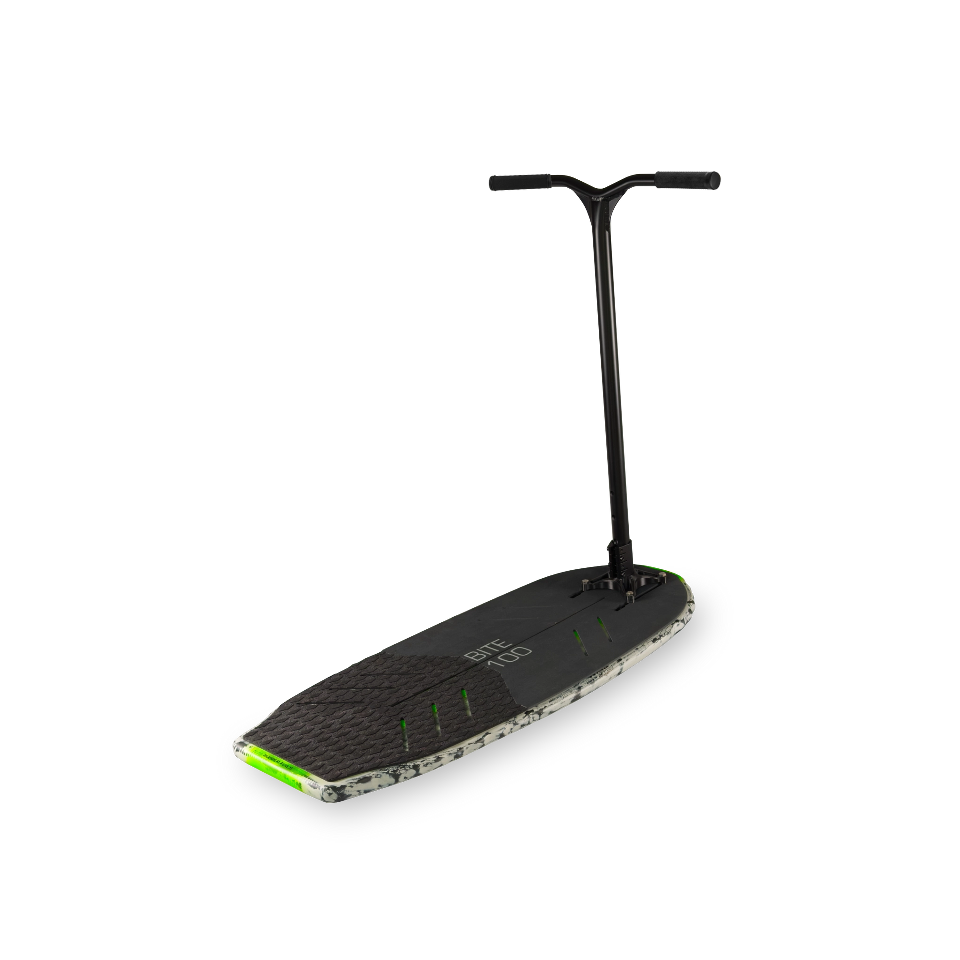 Pumpfoil Board Bite 100 with Scoot Handle Bar | Carbon Pumpfoil Board for Dockstarts